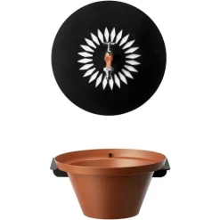 Acquapoint Fontana da Giardino Aquapoint a Parete Wall Fountain Daisy Terracotta- Fontane A Parete