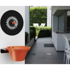 Acquapoint Fontana da Giardino Aquapoint a Parete Wall Fountain Daisy Terracotta- Fontane A Parete