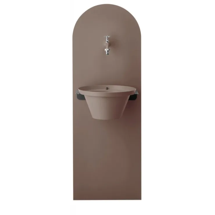 Acquapoint Fontana da Giardino Aquapoint a Parete Wall Fountain Grigio Tortora- Fontane A Parete