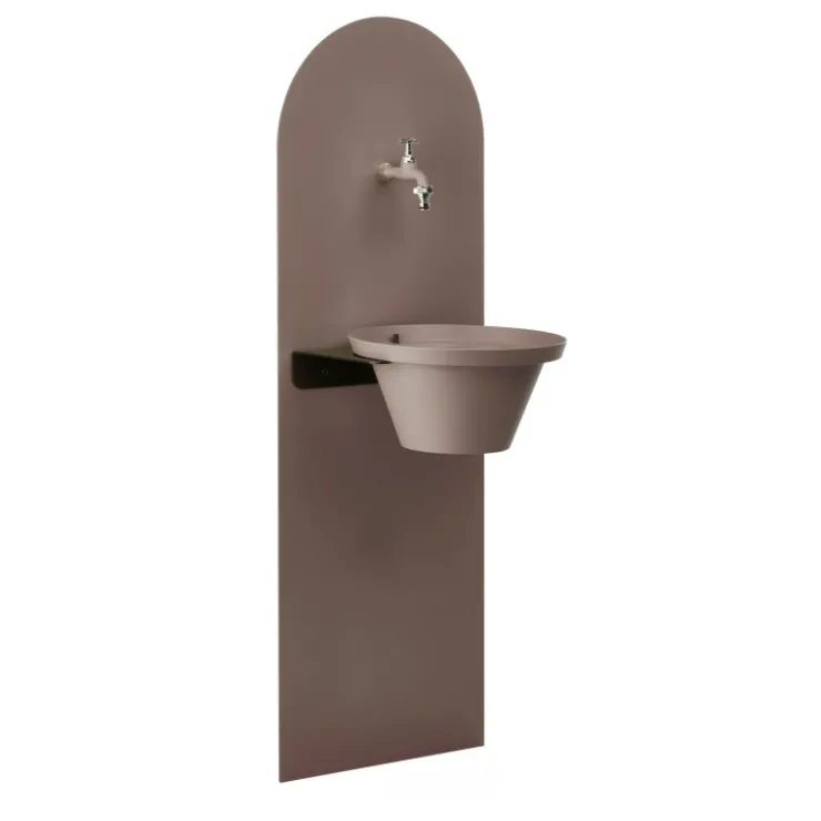 Acquapoint Fontana da Giardino Aquapoint a Parete Wall Fountain Grigio Tortora- Fontane A Parete