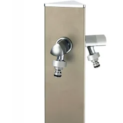 Acquapoint Fontana da Giardino Aquapoint a Parete Wall Triangle Grigio Tortora- Fontane A Parete