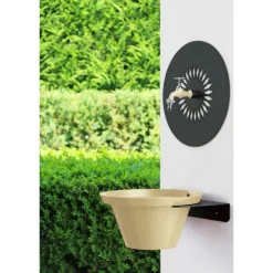 Acquapoint Fontana da Giardino Aquapoint a Parete Wall Fountain Daisy Grigio Tortora- Fontane A Parete