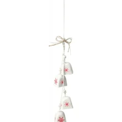 Koopman Ghirlanda Campanelle Quadrate 38 cm. Pezzo Singolo- Ghirlande