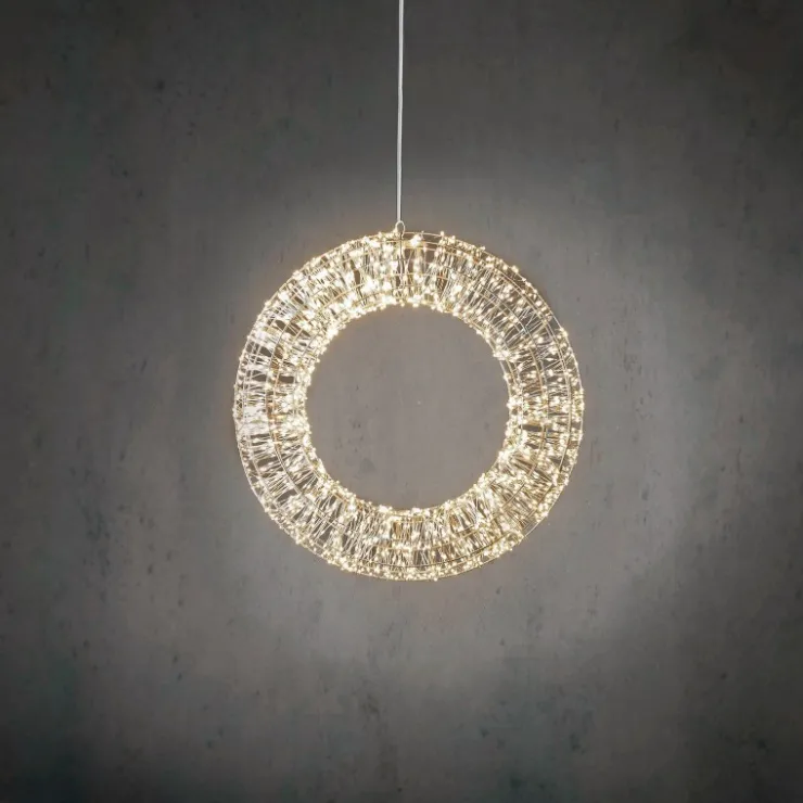Edelman Ghirlanda Illuminata 2000 LED Bianco Classico IP44- Luci Di Natale|Luci Di Natale