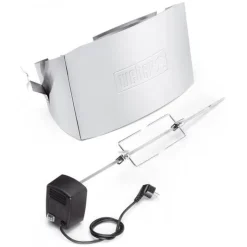 Weber Girarrosto per Barbecue Q Serie 300 e 3000 Cod. 17524- Accessori Weber Q|Accessori Girarrosto Weber