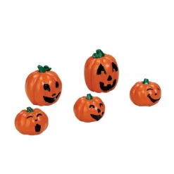 Lemax Happy Pumpkin Family Set Of 5 Cod. 74239- Accessori|Accessori