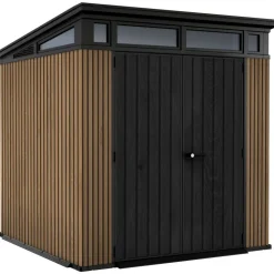 Keter Casetta da Giardino in Resina SIGNATURE PENT 7X7 DOGHE- Casette In Resina Keter|Linea Premium Keter Signature