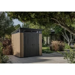Keter Casetta da Giardino in Resina SIGNATURE PENT 7X7 DOGHE- Casette In Resina Keter|Linea Premium Keter Signature