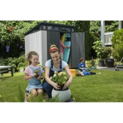 Keter Casetta da Giardino in Resina ARTISAN 77- Casette In Resina Keter|Casette Da Giardino In Cemento Plastica