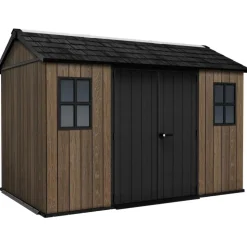 Keter Casetta da Giardino in Resina SIGNATURE APEX 1175 NOCE - Doppia scelta di montaggio- Casette In Resina Keter|Linea Premium Keter Signature