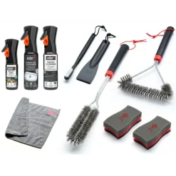 Weber Kit di pulizia per barbecue a gas in acciaio inox Cod. 18283- Accessori Multiuso Weber|Accessori Manutenzione Bbq Weber