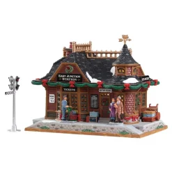 Lemax North Pole Railway Pack con Neve in Omaggio- Lemax Starter Pack|Novità Lemax Natale 2025
