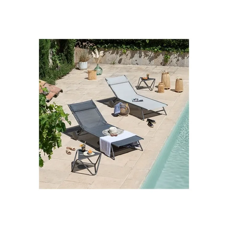 LaFuma Lettino MIAMI DUO LFM5171 Galet- Lettini Arredo Giardino|Sconti Lafuma