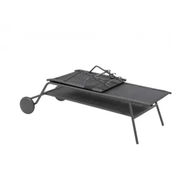 LaFuma Lettino MIAMI HIGH DUO LFM5172 Obsidian- Lettini Arredo Giardino