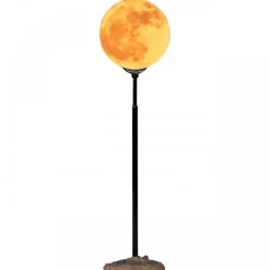 Lemax Lighted Moon B/O 4.5V Cod. 44136- Luci E Alimentatori|Luci E Alimentatori