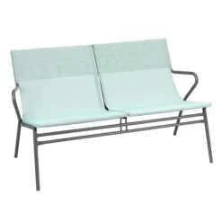 LaFuma Panca Bassa imbottita VENCE LFM5287 Mistral/Titane- Sedie E Sdraio