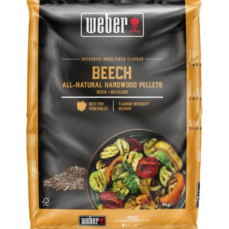 Weber Pellet di legno FSC - Faggio Cod. 3401054- Combustibili Per Barbecue|Combustibili E Affumicatura Weber