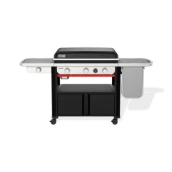 Weber Piastra a Gas Slate GPSB 76 cm Premium Con Fornello Laterale Black Cod. 1500247- Barbecue Weber A Gas|Barbecue Weber Slate