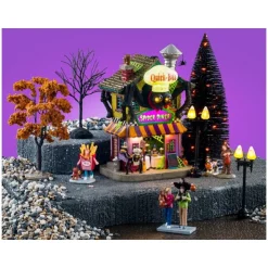 Lemax Quick Bite Spider Diner Kit con Alimentatore 4.5V Cod. 56668- Set House|Novità Lemax Spooky Town 2025
