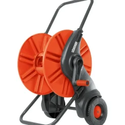Stocker Carrello avvolgitubo 45 m manico regolabile in altezza- Stocker Shop|Irrigatori