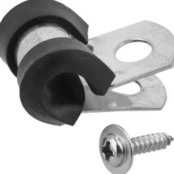 Stocker Fissatubo a P sfuso Ø 6 mm per Geyser - Pezzo singolo- Stocker Shop|Stocker Sistema Antizanzara Geyser Pro