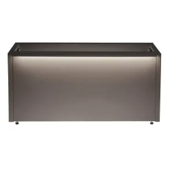 Herstera Supporto Magnetico per Luci colore Grigio Scuro per Fioriere da 100 cm- Fioriere In Metallo Herstera