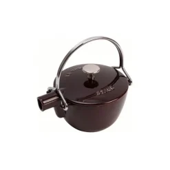 Staub Teiera 16.5 cm Nera in Ghisa- Teiere