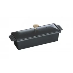 Staub Terrina 30 x 11 cm Nera in Ghisa- Utensili E Accessori