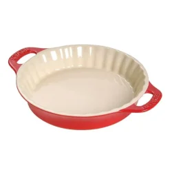 Staub Tortiera Tonda 17 cm Rossa in Ceramica- Tortiere