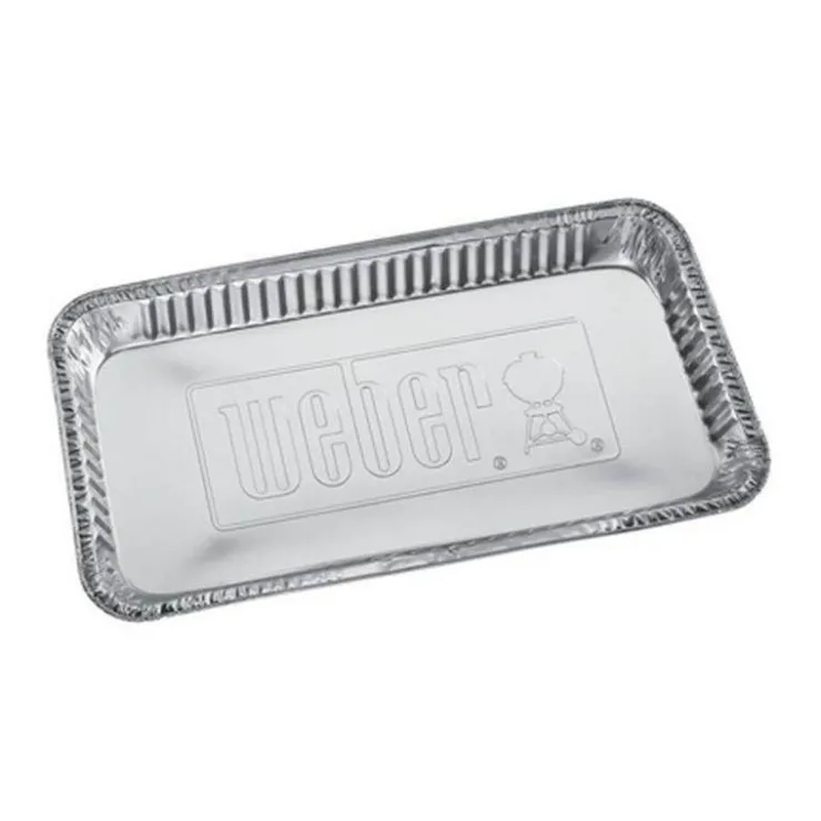 Weber Vaschette in Alluminio per Barbecue a Carbone 57 cm Cod. 6454- Accessori Bbq A Carbone Weber