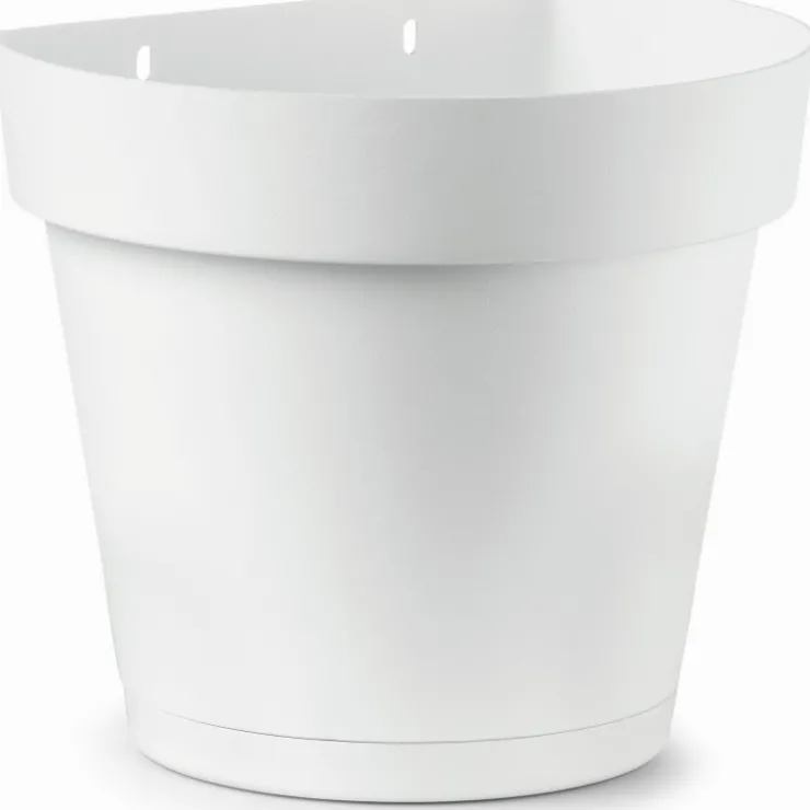 Veca Vaso Cleo a Muro- Vasi Tondi Ad Alta Densita'|Vasi In Plastica Ad Alta Densita'