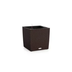 Lechuza Vaso Cube Cottage 40 Set Completo- Cottage Collection|Vasi Quadrati In Resina